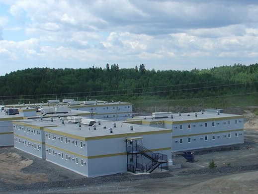 Camp modulaire GoldCorp